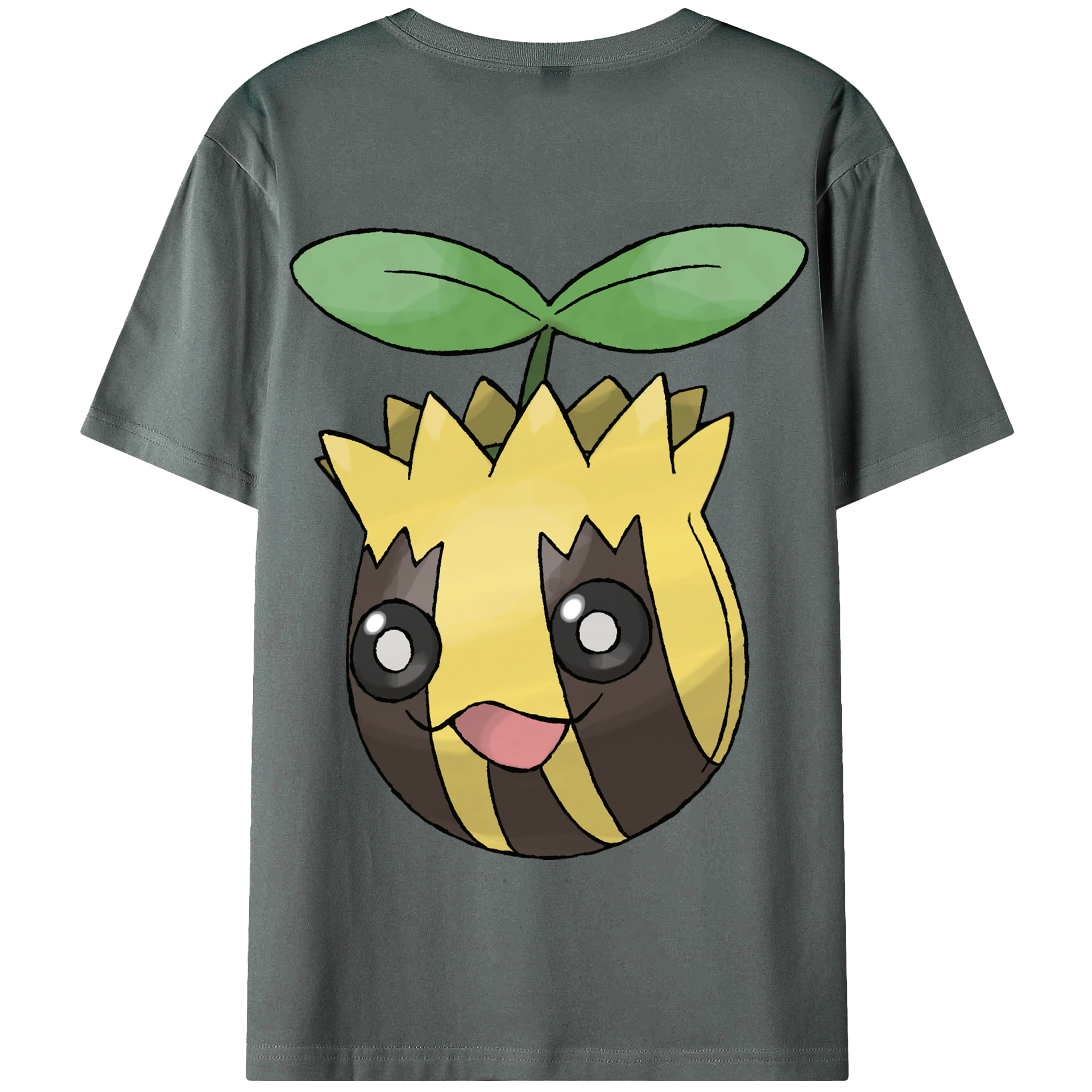 （画像用） ポケットモンスター Pokémon 綿100％半袖Tシャツ（背面プリント）